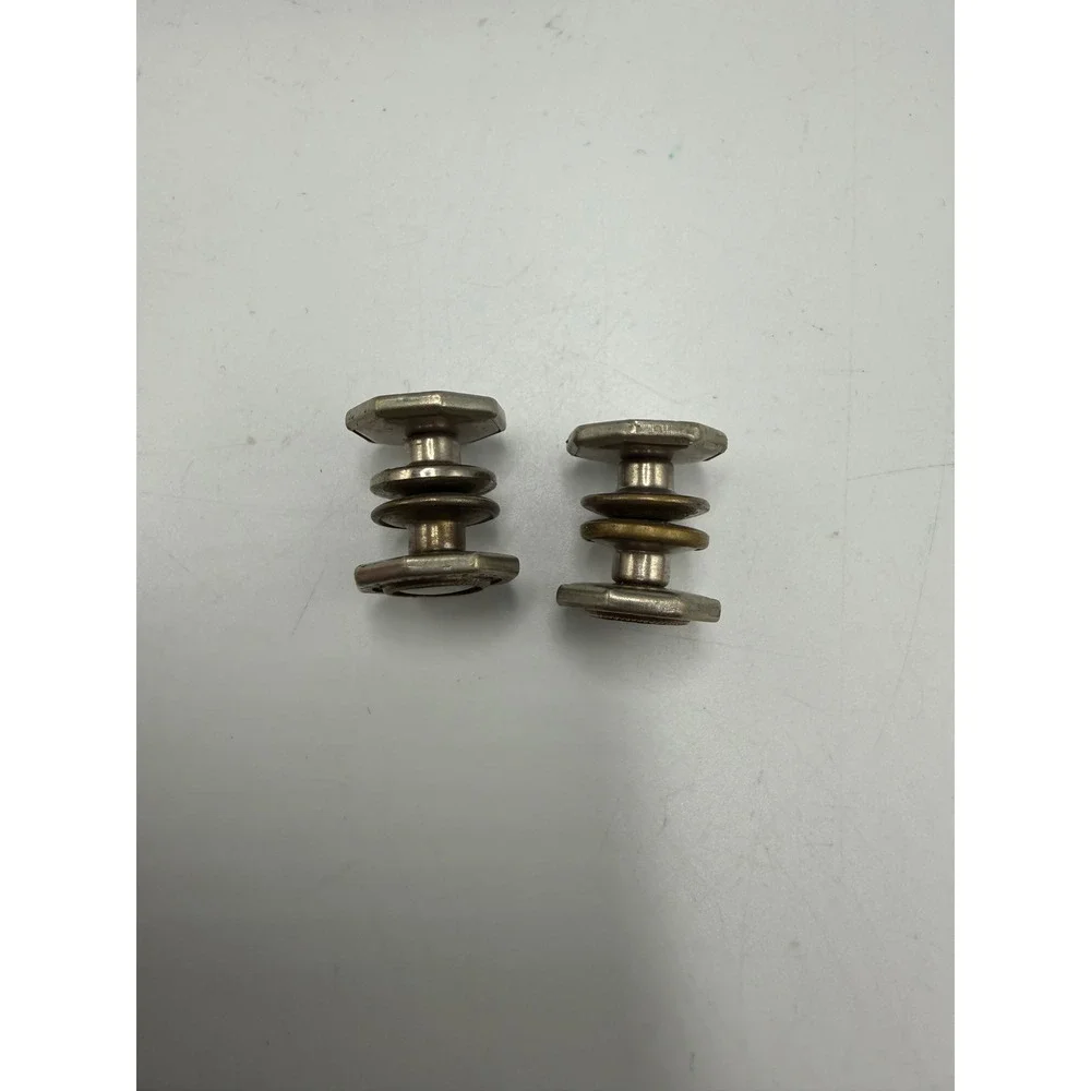 Vintage Snap-Link Art Deco Mother of Pearl Octagon Cufflinks Silver Tone Metal